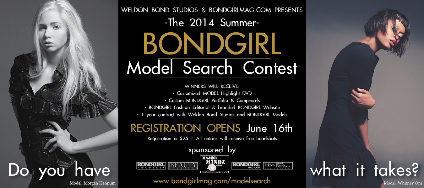 2014 Summer BONDGIRL Model search